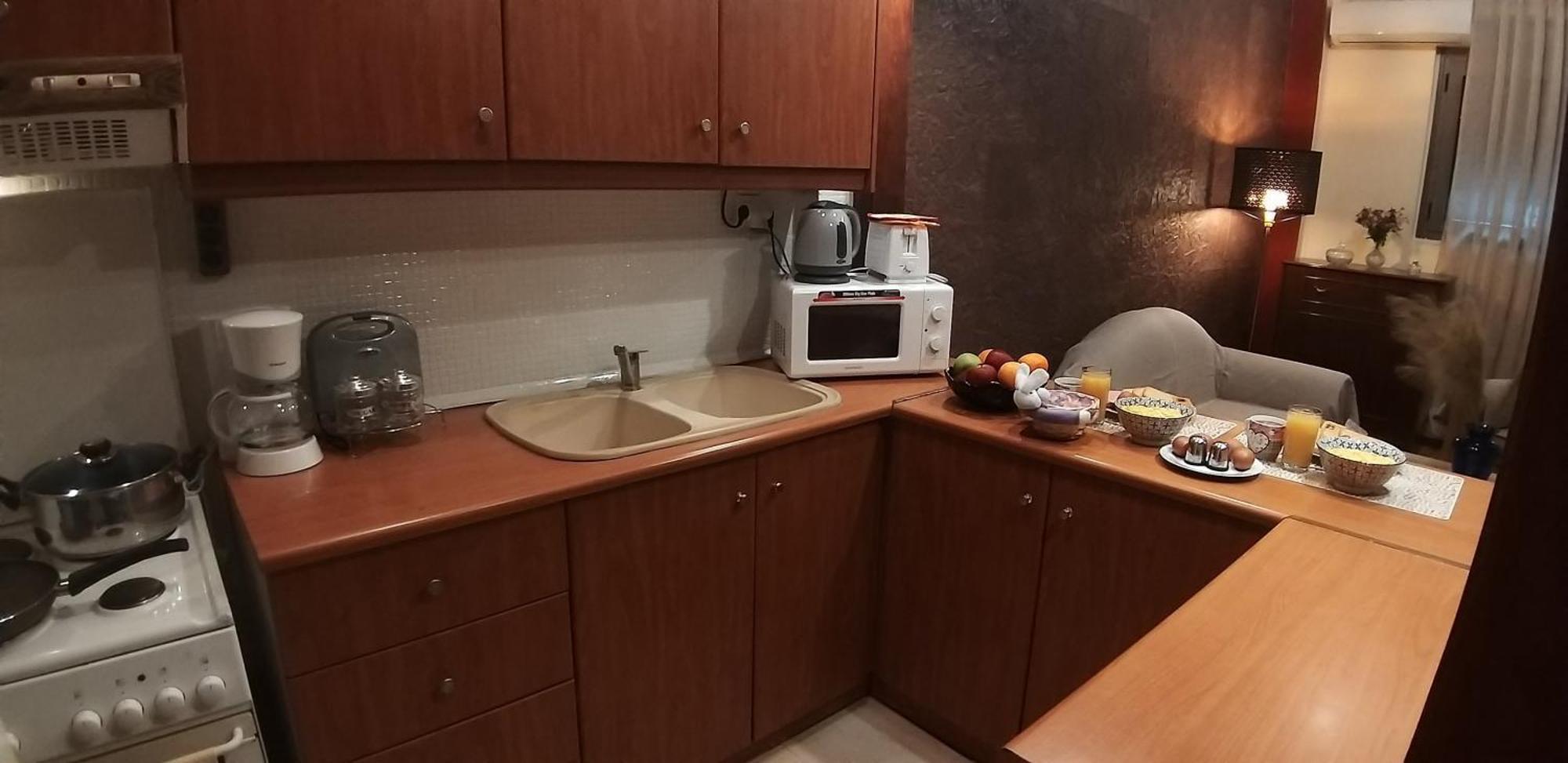 Anna Maria Greek Filoxenia Apartment พีเรียส ภายนอก รูปภาพ